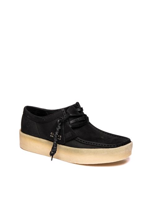 Black wallabee cup lace-up CLARKS ORIGINAL | WALLABEE CUPCAM-BLACK